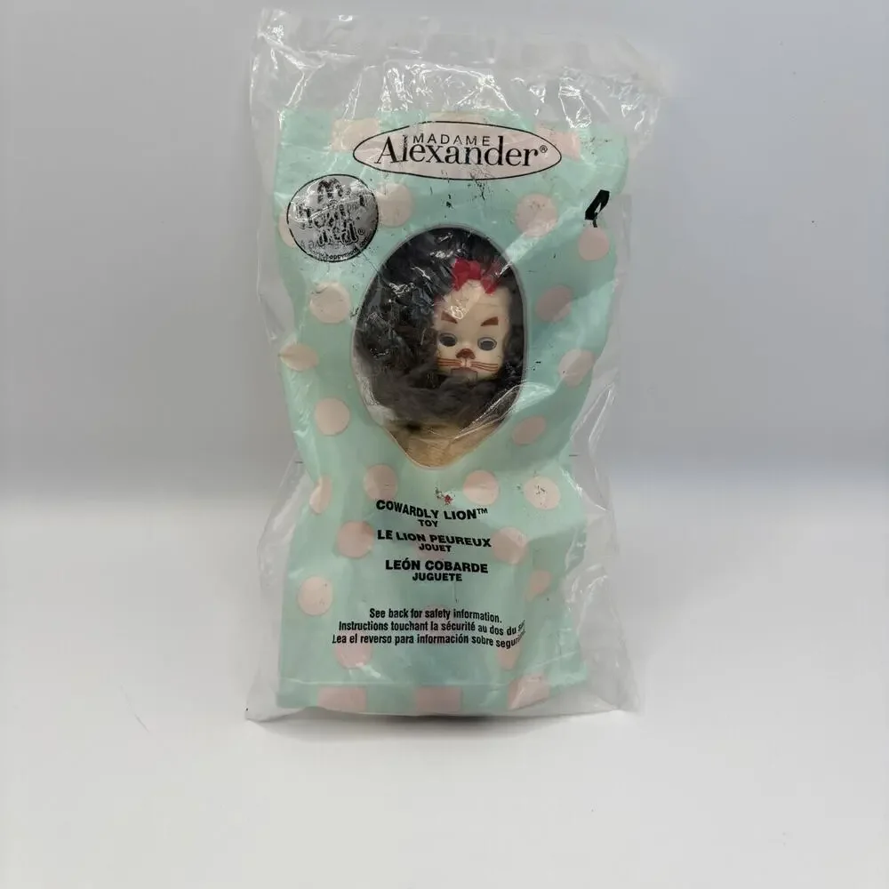 Madame Alexander Cowardly Lion # 4 Wizard Of Oz McDonalds Happy Meal Toy 2007